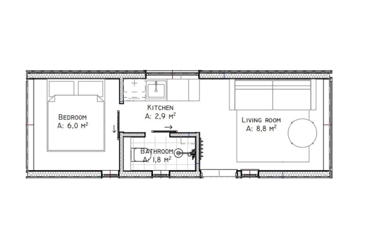 Tinyhouse Heimatglueck Bad Berleburg Exterior foto